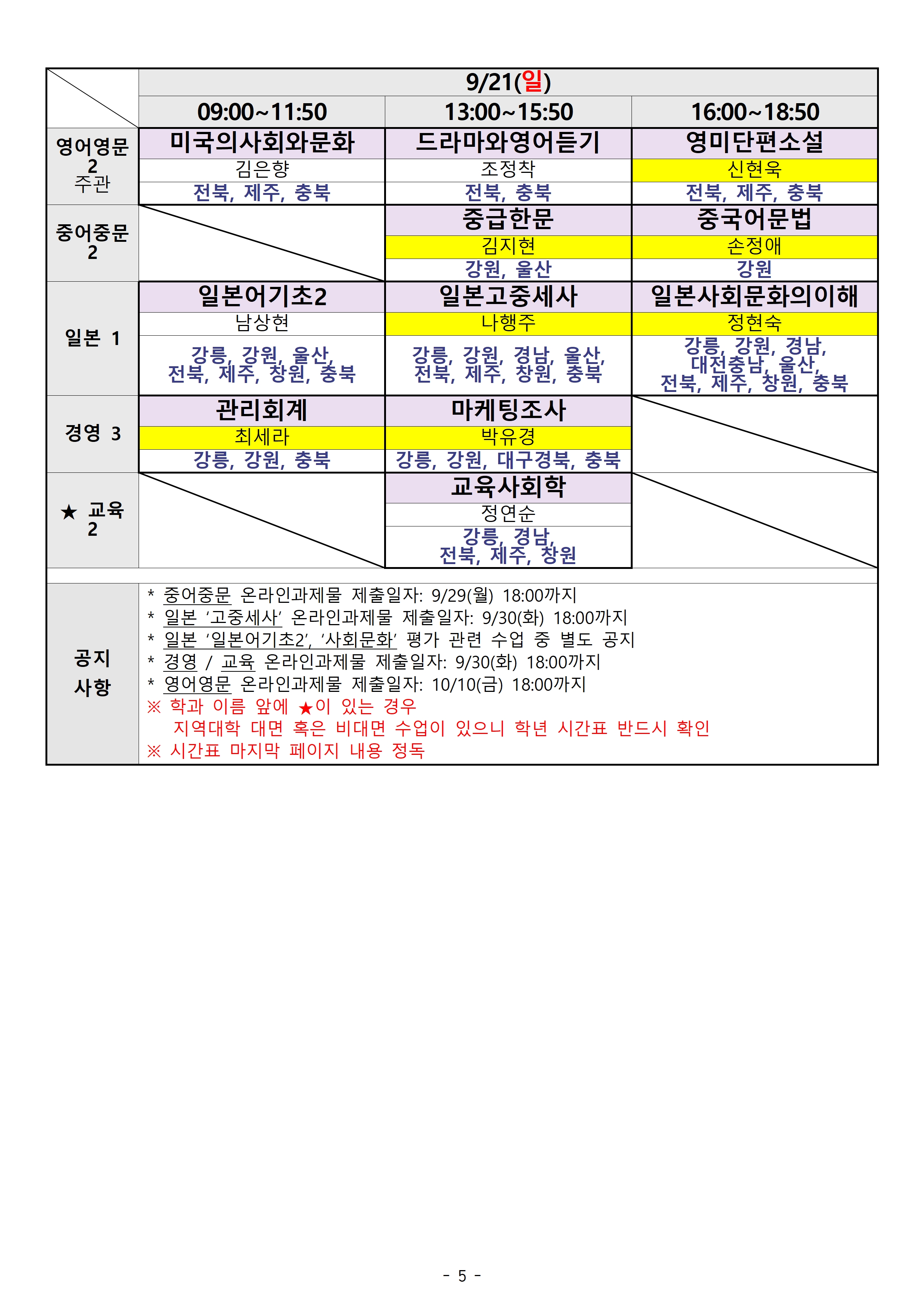 [광주전남] 2025.2학기 출석수업 시간표(지역통합)005.jpg