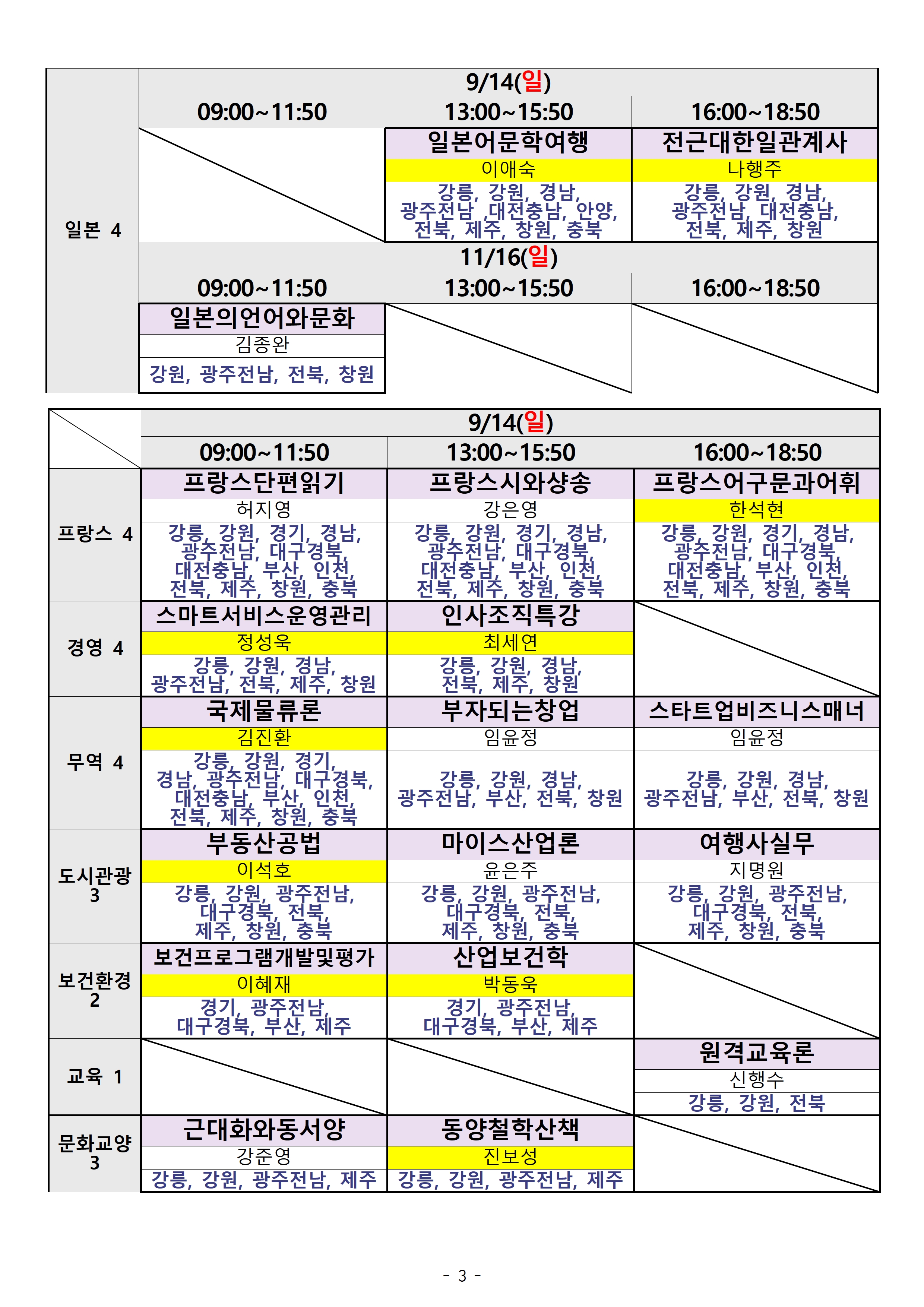 울산) 2025.2학기 출석수업 시간표(지역통합)003.jpg